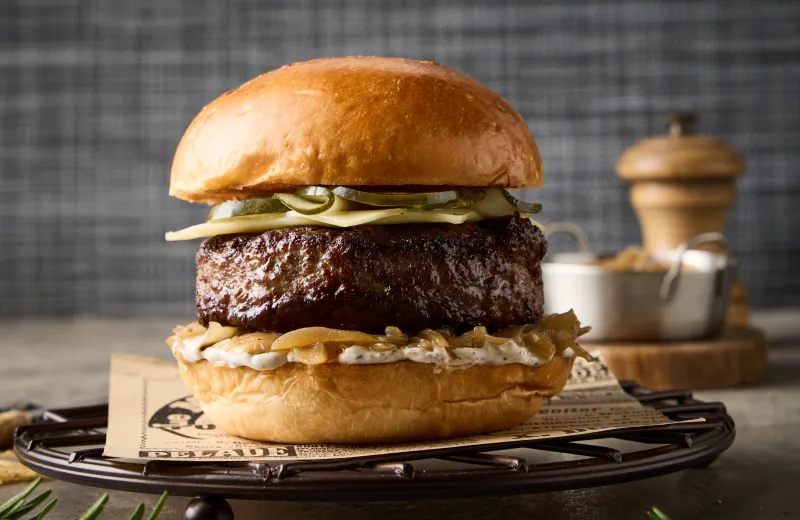 招牌芝士汉堡